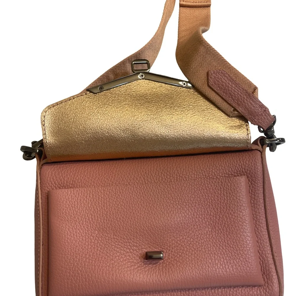 Botkier New York Leather Crossbody Bag with Two Straps